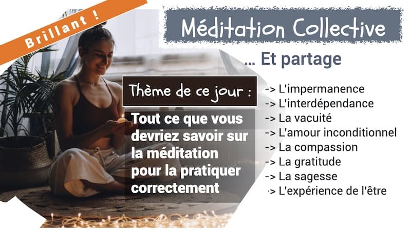méditation collective avec Bruno Lallement
