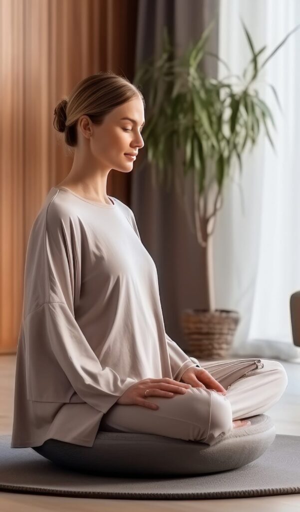 la pratique régulière de la méditation