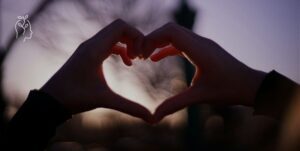 Mains en forme de coeur