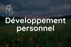 titre développement personnel sur fond de nature