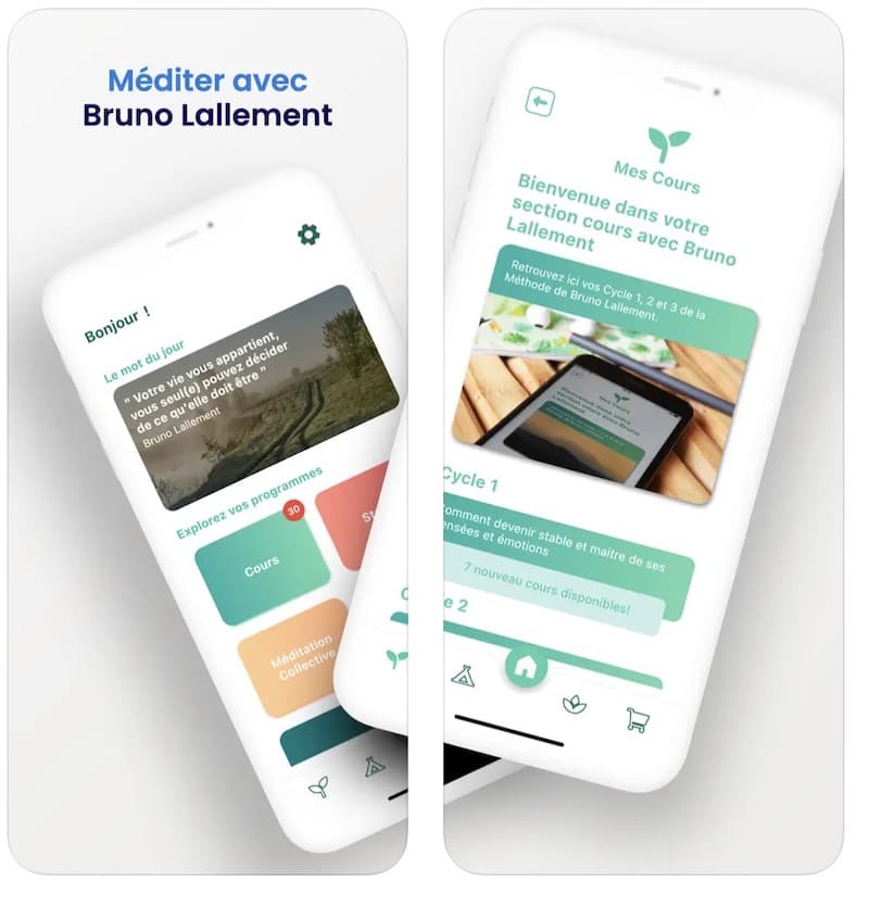 Les activités de Bruno Lallement