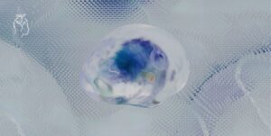 Image de l'intelligence artificielle d'un cerveau humain