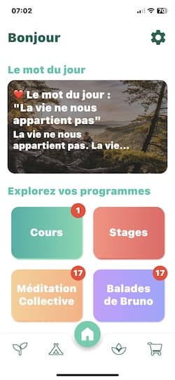 application méditation
