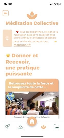 application de Bruno